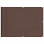 Balcony screen 100% polyester Oxford brown 75x700 cm by , Umbrellas - Ref: Foro24-4000382, Price: 26,86 €, Discount: %