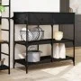Black engineered wood kitchen cart 105x42x95 cm by , Kitchen and dining carts - Ref: Foro24-842376, Price: 144,90 €, Discount: %
