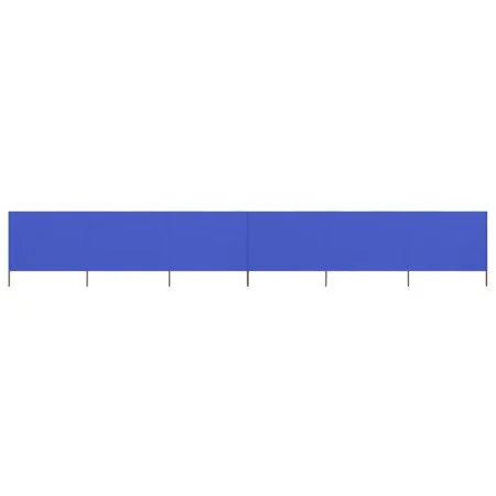 Paravientos de playa de 6 paneles tela azul celeste 800x80 cm de vidaXL, Sombrillas - Ref: Foro24-47173, Precio: 51,26 €, Des...