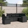 5-piece garden furniture set and black synthetic rattan cushions by , Garden sets - Ref: Foro24-3254902, Price: 367,07 €, Dis...