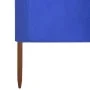 Paravientos de playa de 6 paneles tela azul celeste 800x80 cm de vidaXL, Sombrillas - Ref: Foro24-47173, Precio: 51,26 €, Des...