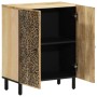 3-piece sideboard solid mango wood 60x33x75 cm by , Sideboards - Ref: Foro24-3206306, Price: 524,31 €, Discount: %