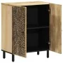3-piece sideboard solid mango wood 60x33x75 cm by , Sideboards - Ref: Foro24-3206306, Price: 512,48 €, Discount: %