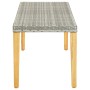 Graue Gartenbank aus synthetischem Rattan, 80 cm von vidaXL, Gartenbänke - Ref: Foro24-46487, Preis: 41,64 €, Rabatt: %