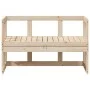 Ausziehbare Gartensofabank aus massivem Kiefernholz von , Gartenbänke - Ref: Foro24-832610, Preis: 139,49 €, Rabatt: %