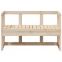 Extendable garden sofa bench solid pine wood by , garden benches - Ref: Foro24-832610, Price: 141,32 €, Discount: %