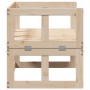 Ausziehbare Gartensofabank aus massivem Kiefernholz von , Gartenbänke - Ref: Foro24-832610, Preis: 141,32 €, Rabatt: %