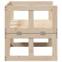 Ausziehbare Gartensofabank aus massivem Kiefernholz von , Gartenbänke - Ref: Foro24-832610, Preis: 139,49 €, Rabatt: %