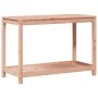 Douglas solid wood planting table and shelf 108x50x75 cm by , Pot stands - Ref: Foro24-832405, Price: 91,00 €, Discount: %