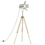 Floor lamp with tripod solid mango wood 140 cm by vidaXL, Lamps - Ref: Foro24-286116, Price: 89,52 €, Discount: %