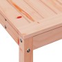 Douglas solid wood planting table and shelf 108x35x75 cm by , Pot stands - Ref: Foro24-832395, Price: 84,25 €, Discount: %