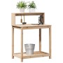 Pflanztisch mit Kiefernholzregalen 82,5x50x109,5 cm von , Topfständer - Ref: Foro24-832407, Preis: 63,22 €, Rabatt: %