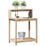Planting table with pine wood shelves 82.5x50x109.5 cm by , Pot stands - Ref: Foro24-832407, Price: 62,47 €, Discount: %
