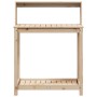 Pflanztisch mit Kiefernholzregalen 82,5x50x109,5 cm von , Topfständer - Ref: Foro24-832407, Preis: 63,22 €, Rabatt: %