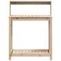 Planting table with pine wood shelves 82.5x50x109.5 cm by , Pot stands - Ref: Foro24-832407, Price: 62,47 €, Discount: %
