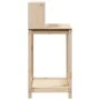Planting table with pine wood shelves 82.5x50x109.5 cm by , Pot stands - Ref: Foro24-832407, Price: 62,47 €, Discount: %