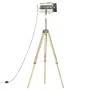 Floor lamp with tripod solid mango wood 140 cm by vidaXL, Lamps - Ref: Foro24-286116, Price: 89,52 €, Discount: %