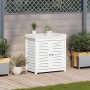 Plantagentisch mit Regalen aus weißem Kiefernholz, 82,5 x 50 x 86,5 cm von , Topfständer - Ref: Foro24-832418, Preis: 190,89 ...