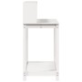 Mesa plantación con estantes madera pino blanco 108x50x109,5 cm de , Soportes para macetas - Ref: Foro24-832413, Precio: 89,95 €