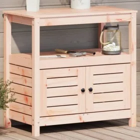 Mesa de plantación con estantes madera Douglas 82,5x45x81 cm de , Soportes para macetas - Ref: Foro24-832430, Precio: 124,46 ...