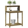 Plantation table with impregnated wood shelves 82.5x50x109.5 cm by , Pot stands - Ref: Foro24-832411, Price: 68,07 €, Discoun...