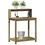 Plantation table with impregnated wood shelves 82.5x50x109.5 cm by , Pot stands - Ref: Foro24-832411, Price: 67,48 €, Discoun...