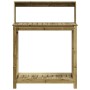 Plantation table with impregnated wood shelves 82.5x50x109.5 cm by , Pot stands - Ref: Foro24-832411, Price: 68,07 €, Discoun...