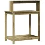 Plantation table with impregnated wood shelves 82.5x50x109.5 cm by , Pot stands - Ref: Foro24-832411, Price: 67,48 €, Discoun...
