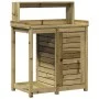 Plantation table with impregnated wood shelves 82.5x50x109.5 cm by , Pot stands - Ref: Foro24-832426, Price: 161,66 €, Discou...