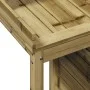 Plantation table with impregnated wood shelves 82.5x50x109.5 cm by , Pot stands - Ref: Foro24-832426, Price: 161,66 €, Discou...