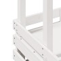 Gartenbar Hochtisch Massivholz weiß 112,5x57x195,5 cm von , Gartentische - Ref: Foro24-832535, Preis: 224,96 €, Rabatt: %