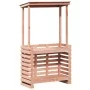 Mesa de bar de jardín con techo madera maciza 112,5x57x195,5 cm de , Mesas de jardín - Ref: Foro24-832537, Precio: 204,25 €, ...