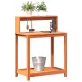 Plantagentisch mit Regalen aus braunem Kiefernholz, 82,5 x 50 x 109,5 cm von , Topfständer - Ref: Foro24-844633, Preis: 75,32...