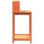 Plantation table with brown pine wood shelves 82.5x50x109.5cm by , Pot stands - Ref: Foro24-844633, Price: 74,64 €, Discount: %