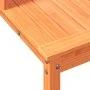 Plantation table with brown pine wood shelves 82.5x50x109.5cm by , Pot stands - Ref: Foro24-844633, Price: 74,64 €, Discount: %
