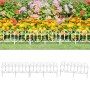 Garteneinfassung 17 Stück PP weiß 10 m von , Garteneinfassung und Einfassung - Ref: Foro24-318294, Preis: 55,42 €, Rabatt: %
