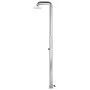 Ducha de jardín con base marrón 230 cm acero inoxidable de , Accesorios para piscinas y spa - Ref: Foro24-3070789, Precio: 39...
