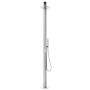 Garden shower with brown base 230 cm stainless steel by , Pool and spa accessories - Ref: Foro24-3070789, Price: 424,61 €, Di...