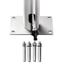 Garden shower with brown base 230 cm stainless steel by , Pool and spa accessories - Ref: Foro24-3070789, Price: 424,61 €, Di...