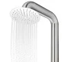 Ducha de jardín con base marrón 230 cm acero inoxidable de , Accesorios para piscinas y spa - Ref: Foro24-3070789, Precio: 39...