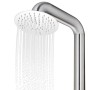 Garden shower with brown base 230 cm stainless steel by , Pool and spa accessories - Ref: Foro24-3070789, Price: 424,61 €, Di...