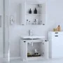 2-teiliges Badmöbel-Set Sperrholz weiß von , Badezimmermöbel - Ref: Foro24-3115860, Preis: 113,74 €, Rabatt: %