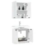 2-teiliges Badmöbel-Set Sperrholz weiß von , Badezimmermöbel - Ref: Foro24-3115860, Preis: 113,74 €, Rabatt: %