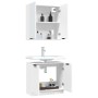 2-teiliges Badmöbel-Set Sperrholz weiß von , Badezimmermöbel - Ref: Foro24-3115860, Preis: 117,31 €, Rabatt: %