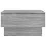 Wall bedside table 2 units Sonoma gray by vidaXL, Nightstands - Ref: Foro24-816943, Price: 66,61 €, Discount: %