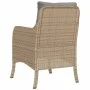Garden armchairs with cushions 2 units synthetic rattan beige mix by , Garden chairs - Ref: Foro24-365149, Price: 227,18 €, D...
