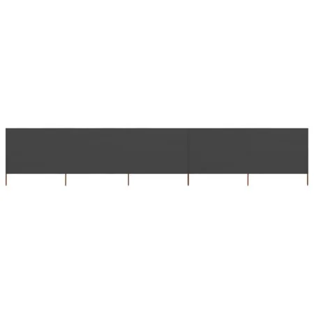 5-panel windbreak in anthracite gray fabric 600x120 cm by vidaXL, Umbrellas - Ref: Foro24-47162, Price: 70,58 €, Discount: %