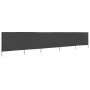 5-panel windbreak in anthracite gray fabric 600x120 cm by vidaXL, Umbrellas - Ref: Foro24-47162, Price: 70,58 €, Discount: %