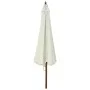 Gartensonnenschirm mit sandweißem Holzmast 330 cm von vidaXL, Sonnenschirme - Ref: Foro24-47212, Preis: 185,64 €, Rabatt: %