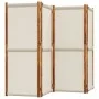 Light gray 4-panel room divider screen 280x180 cm by , Room dividers - Ref: Foro24-4003356, Price: 129,40 €, Discount: %